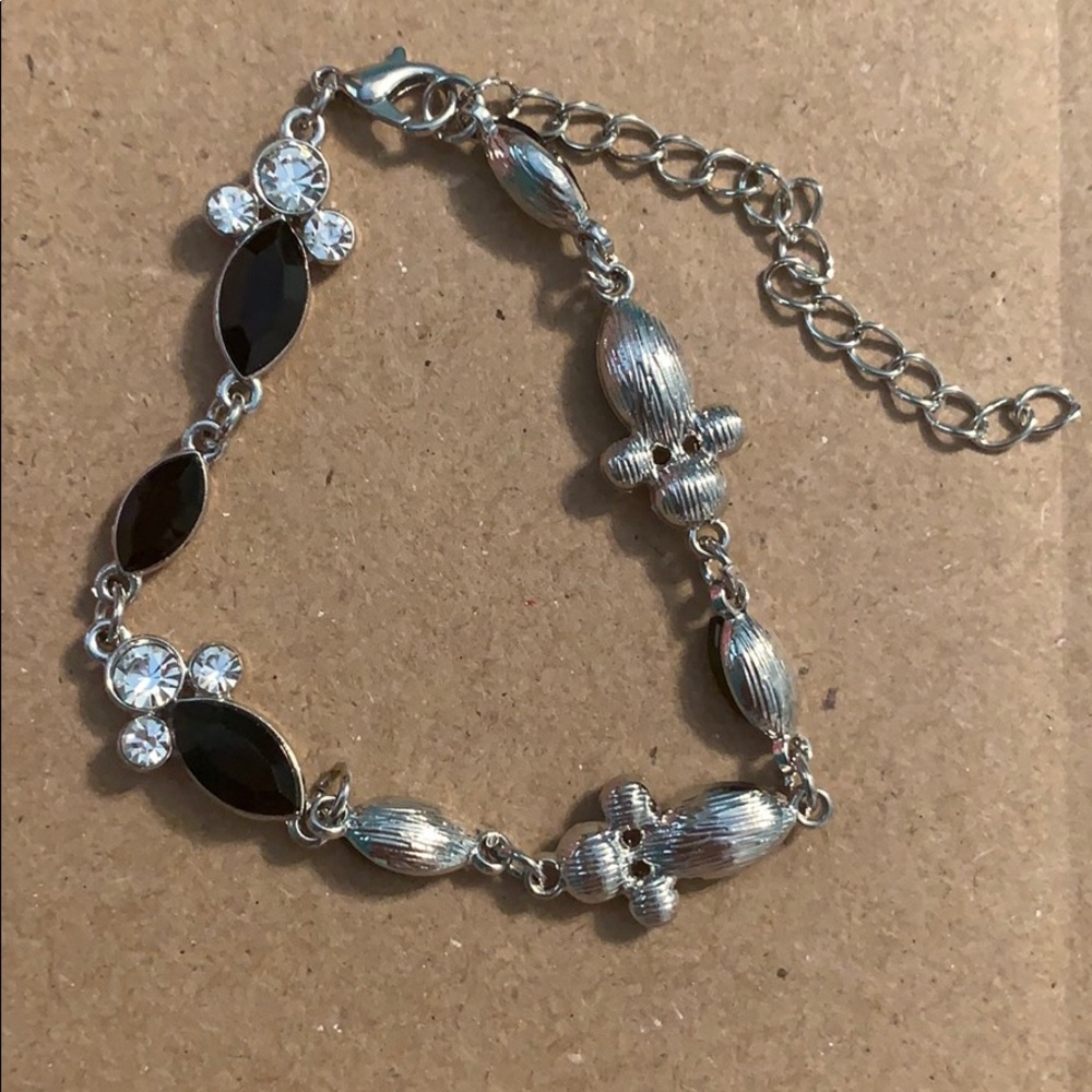 Black Adjustable Bracelet  Brand New